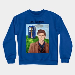 The Doctor & TARDIS Crewneck Sweatshirt